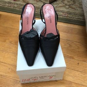 Atelier mercadal Paris black heels size 8